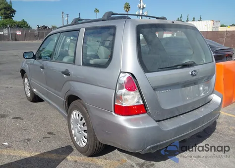 2008 Subaru Forester 2.5X from USA, damaged, VIN JF1SG63688H715800